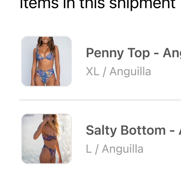 Skatie top and bottom. Top never worn. Go to website and read descriptions! - Picture 2 of 3